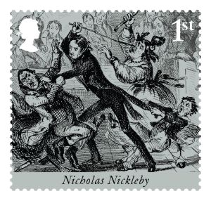 Royal-Mail-Stamps-Charles-Dickens-Nickolas-Nickleby